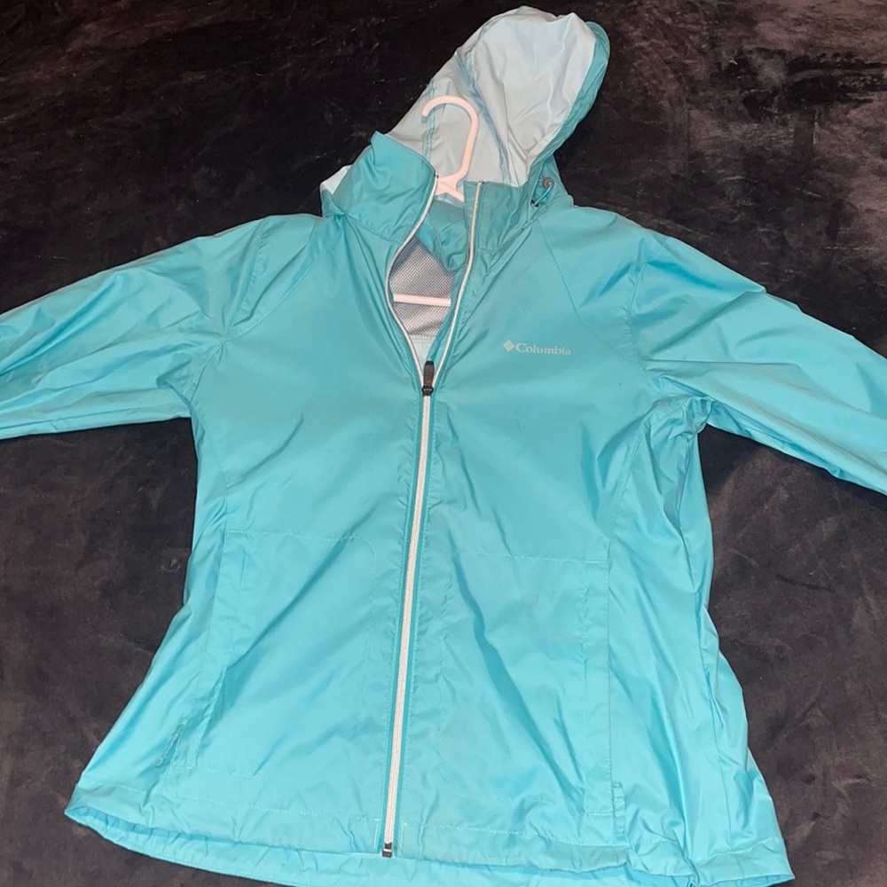 Columbia portable rain jacket
